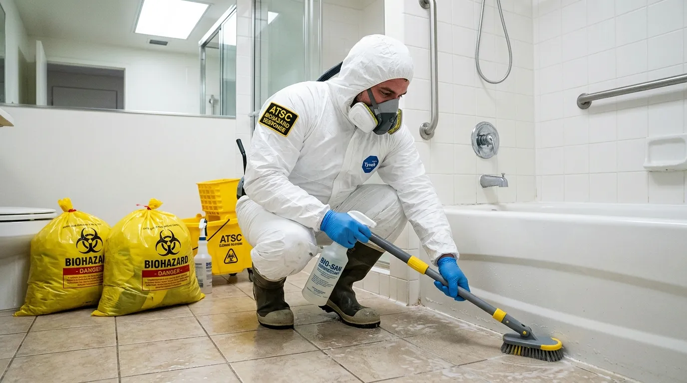 Decontamination equipment deployed for Blood Cleanup in Glenshaw